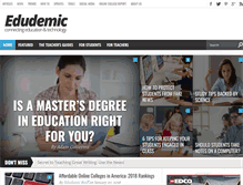 Tablet Screenshot of edudemic.com